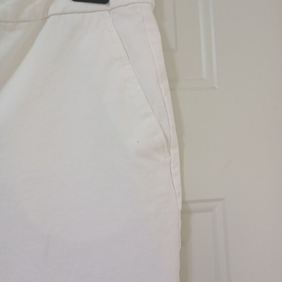 Lauren Ralph Lauren Dress Pants Womens White Size 12P Cotton Blend Professional - Picture 8 of 13